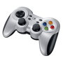 Logitech F710 Wireless Gamepad Inalámbrico 2,4 GHz Negro y Plata